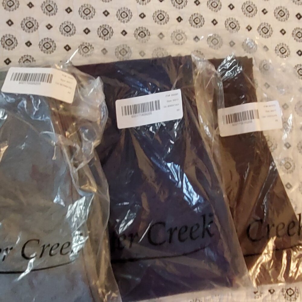 Coldwater Creek Set of Three (3) Ponte Perfect® Slim-Leg Leggings XS-New!